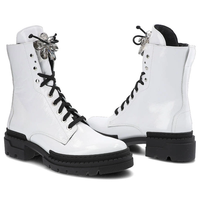 Členkové Topánky Nessi - 20762 Biały 711