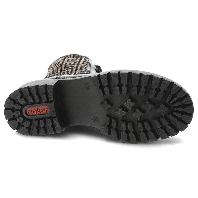 Členkové Topánky Rieker - 72607-00 Black Combination