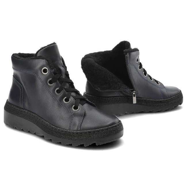 Šnúrovacie Členkové Topánky Armodo - 1175 Granat K8