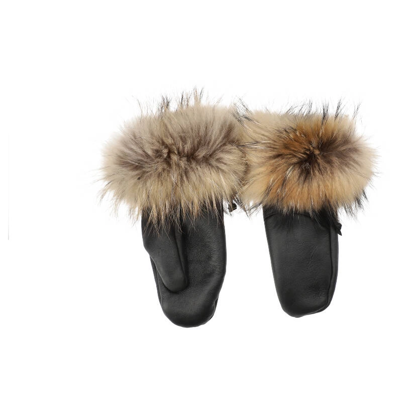 Rukavice Luka-Pelli - FOX R03-2 Z Naturalnym Futrem Z Lisa