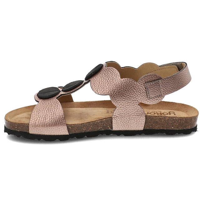 Sandále Yokono - Villa-088 Per Rose/Negro