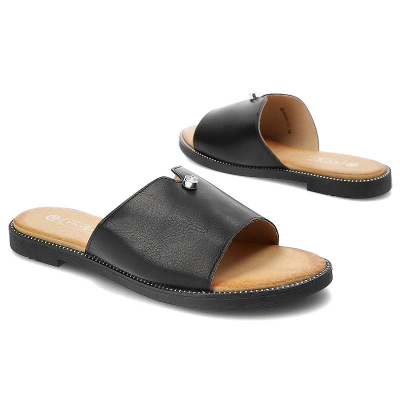 Šľapky Filippo - DK4625/23 BK Czarny