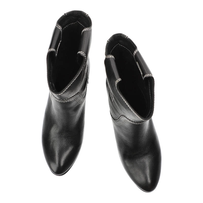 Členkové Topánky Szydłowski - 2035 Rustic Czarny