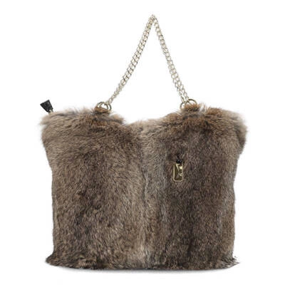 Kabelka Luka-Pelli - T30-2 Z Naturalnym Futrem Z Królika