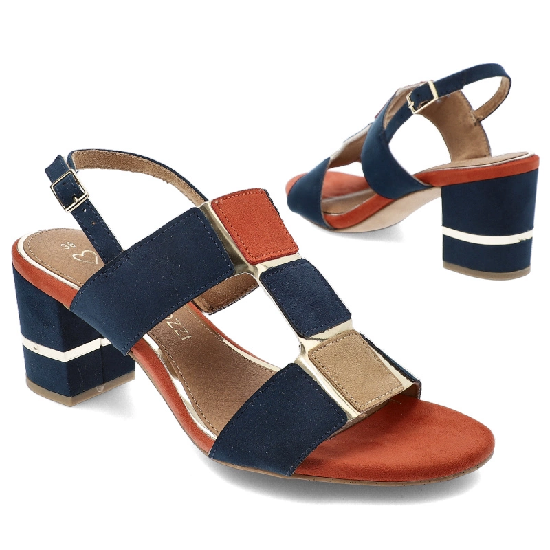 Sandále Marco Tozzi - 2-28314-42 890 Navy Comb