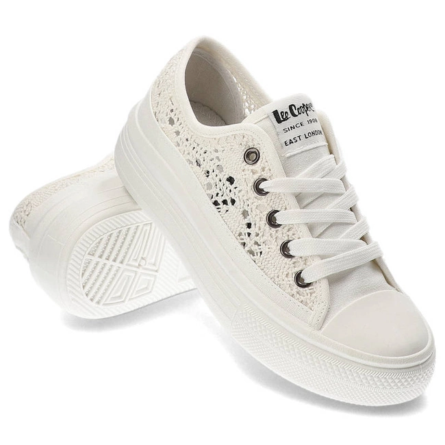 Plátenky Lee Cooper - LCW-23-44-1617L White