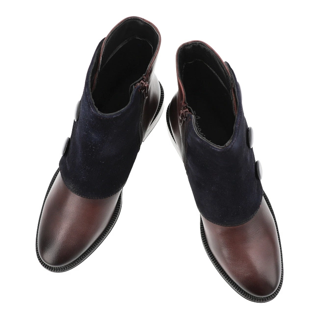 Členkové Topánky MACIEJKA - H7172-23/00-7 Bordo