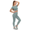 Komplet Top A Legíny MORAJ - Top BD1900-508+Legginsy RDL2200-013 Green