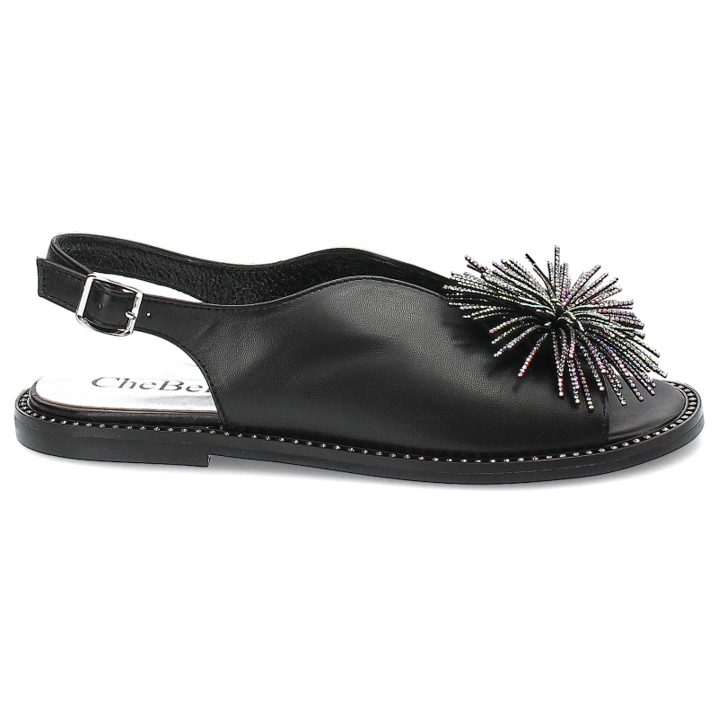 Sandále Chebello - 4344_-002-000-PSK-S130 Czarny