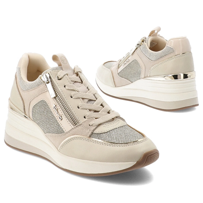 Tenisky TAMARIS - 1-23703-41 497 Cream Comb