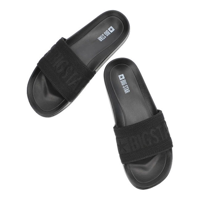 Šľapky Big Star - LL274A158 Czarny 906