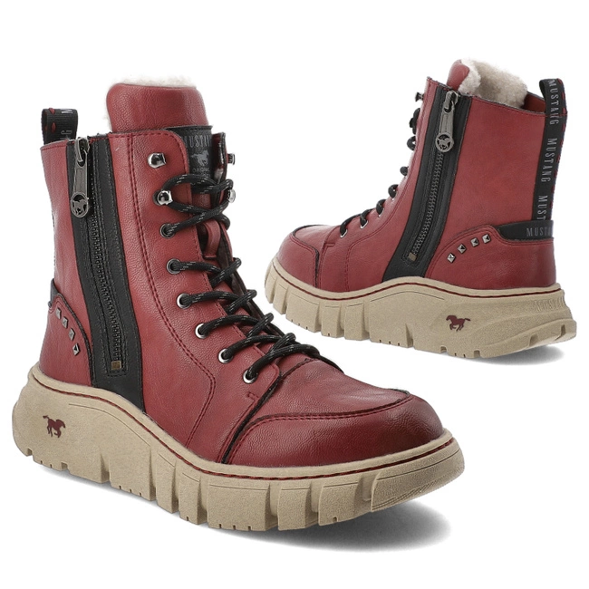 Členkové Topánky Mustang - 1499-602-5 Rot