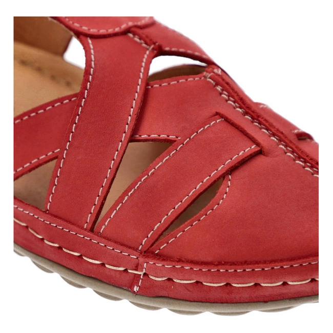 Sandále Kampa - 74 Czerwony 10