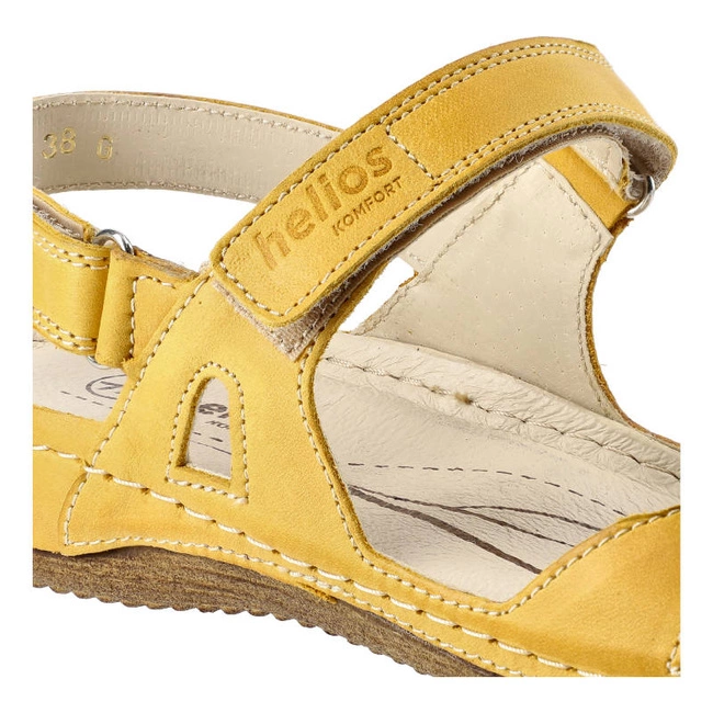 Sandále Helios - 205 Żółty