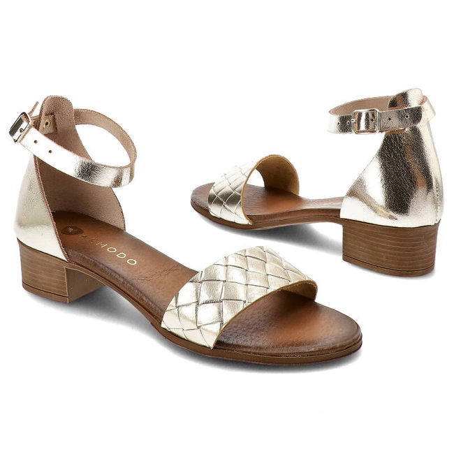 Sandále Armodo - 40235 Bf.Złoto+Bari Złoto