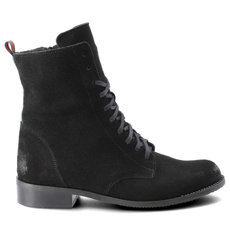 Členkové Topánky Pro-Moda - 2315 Czarny Welur 028