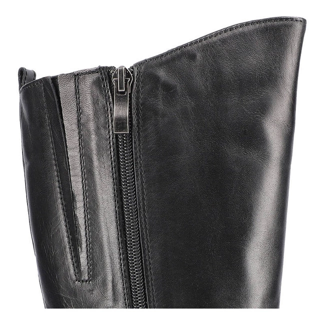 Čižmy Karino - 1917/076-M Czarny