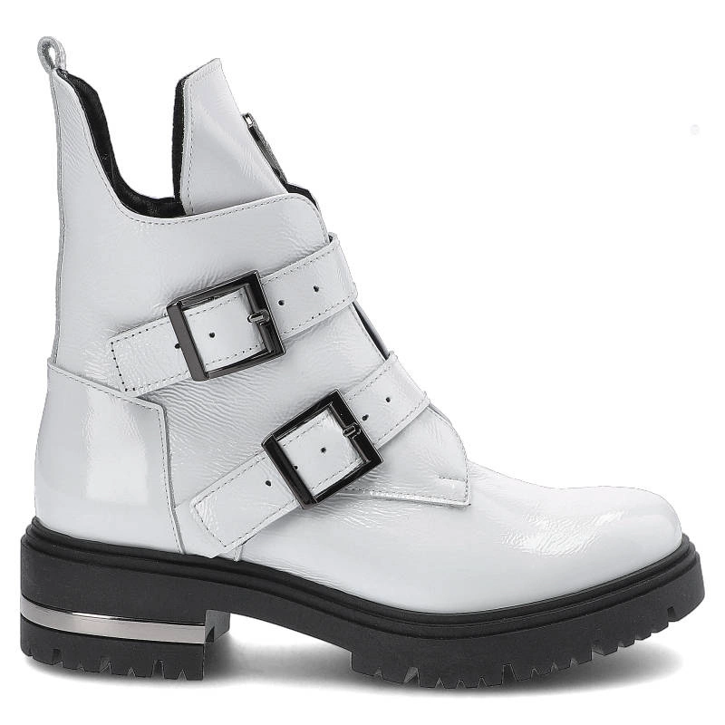 Členkové Topánky Lemar - 60310 Naplak Biały