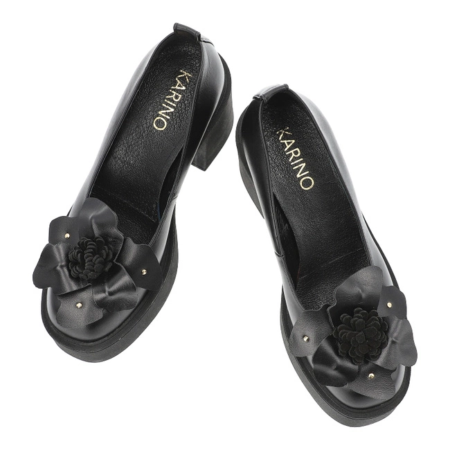 Poltopánky KARINO - 5771/076-P Czarny/Lico