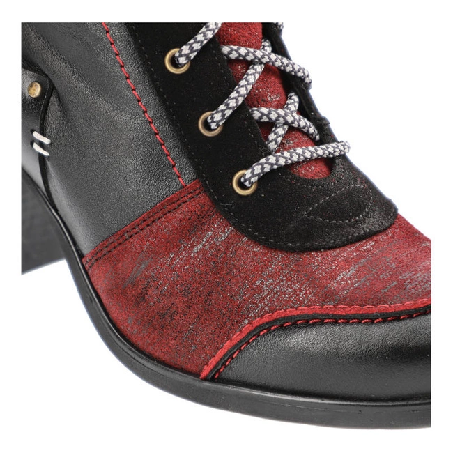 Členkové Topánky Maciejka - 6127A-01/00-3 Czarny+Bordo