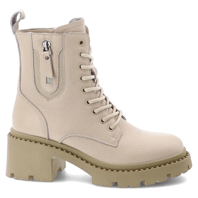 Členkové Topánky VINCEZA - 86418 BE Beżowy Skóra