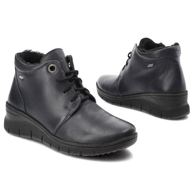 Šnúrovacie Členkové Topánky Armodo - 1177 K8 Granat