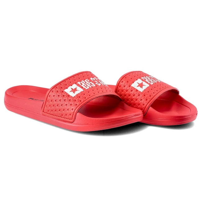 Šľapky Big Star - GG374801 Czerwony