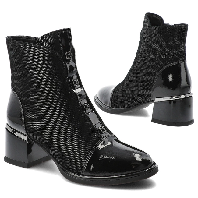 Členkové Topánky S.BARSKI - CR52-699 Black