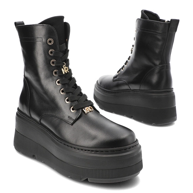 Členkové Topánky Karino - 5300/076-F Czarny/Lico