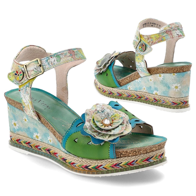 Sandále LAURA VITA - Hacdeo 23 SL14598-23 Vert