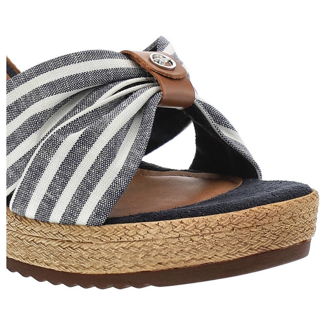 Sandále Tamaris - 1-28346-28 483 Cuoio/Stripes