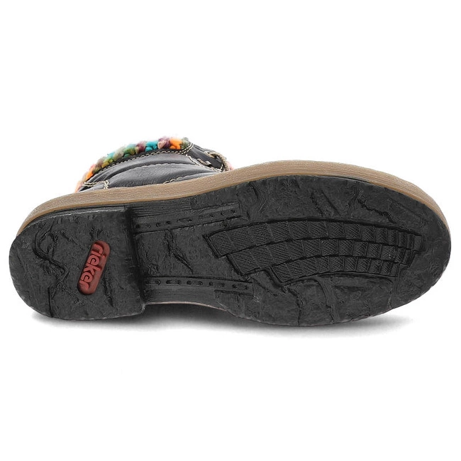 Členkové Topánky Rieker - Z6706-14 Blue Combination