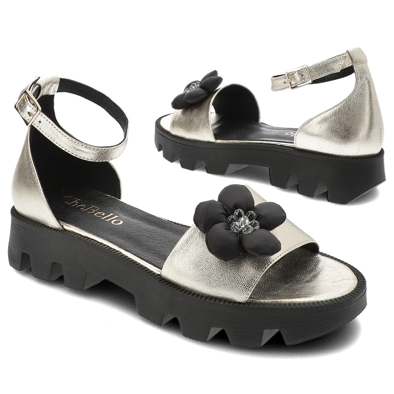 Sandále Chebello - 4392_-046-000-PSK-S323 Złoty