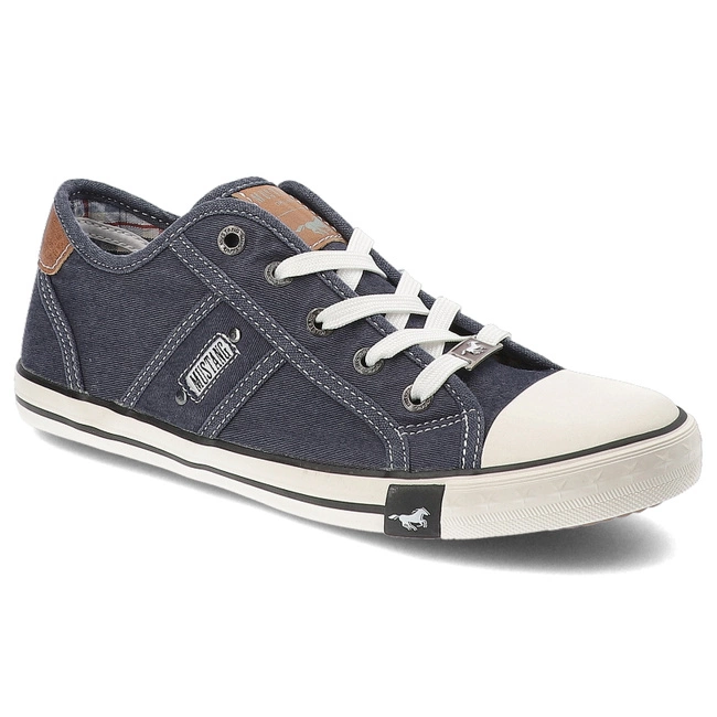 Plátenky Mustang - 1099-310-800 Ciemnoniebieskie