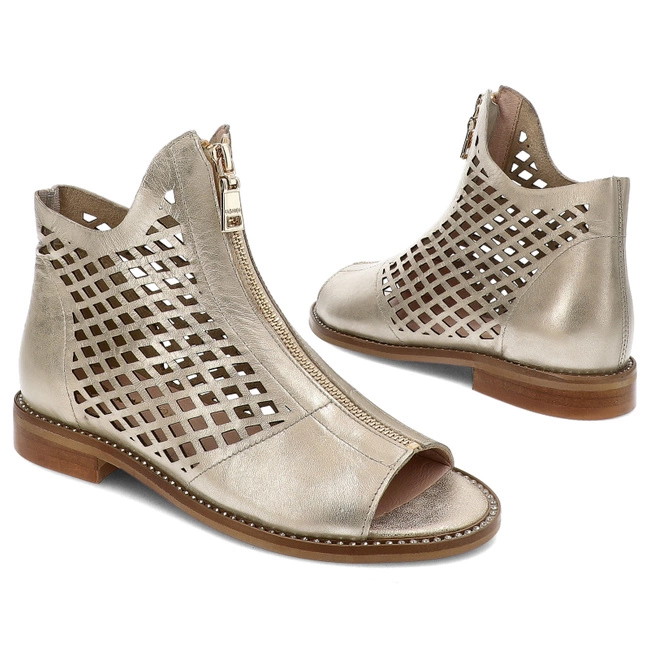 Sandále Armodo - 977/L/CR Złoty Przecierka 214