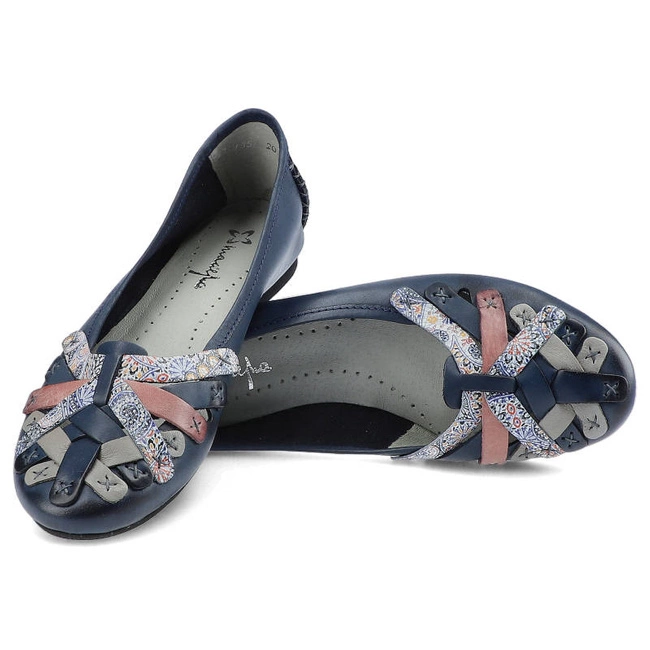 Baleríny Maciejka - 01358-27/00-0 Granat 2