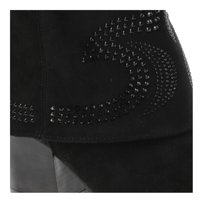 Čižmy S.Barski - HY42-153 Black