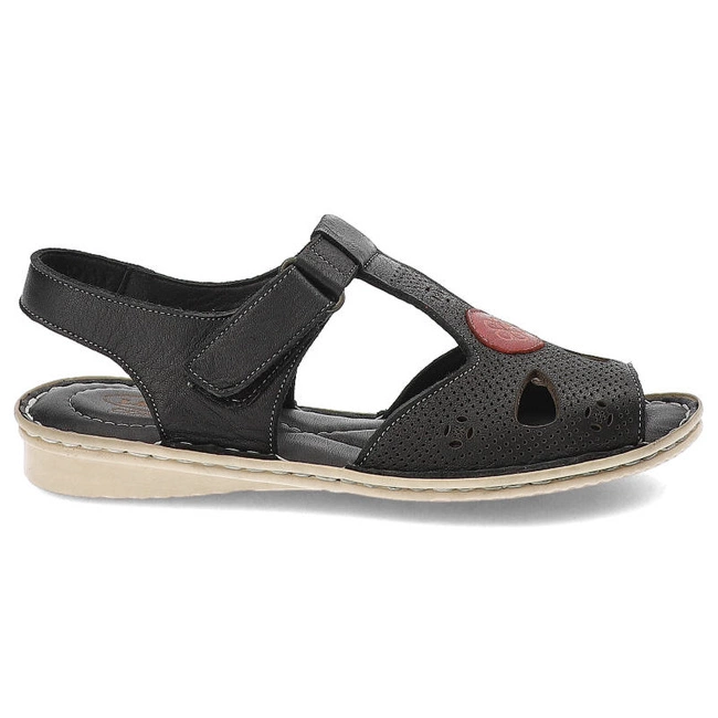 Sandále Lanqier - 38C372 Black