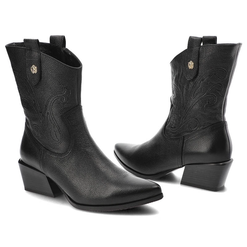 Členkové Topánky Karino - 4595/076-F Czarny/Lico