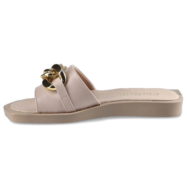 Šľapky Chebello - 2603_-151-000-PSK-S181 Beżowy