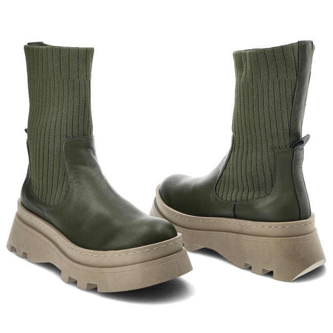 Členkové Topánky Artiker - 51C0858 Khakki