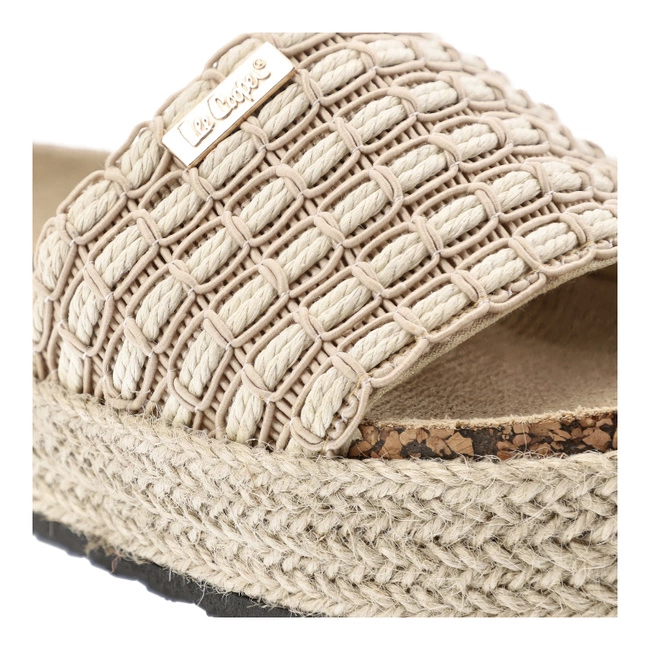 Šľapky Lee Cooper Módna Dámska ObuvLEE COOPER - LCW-25-35-3506L Beige