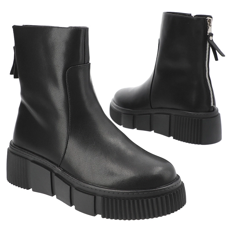 Členkové Topánky Cambell - 24-58307BK Czarny