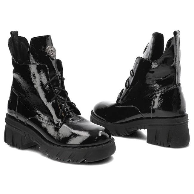 Členkové Topánky Lemar - 60381 Naplak Czarny