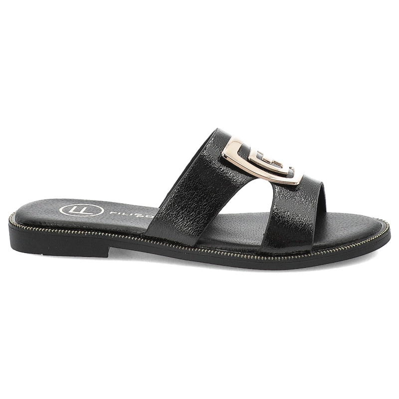 Šľapky FILIPPO - DK3703/25 BK Czarny