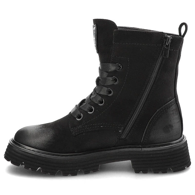 Šnúrovacie Členkové Topánky Big Star - KK274503 Czarny