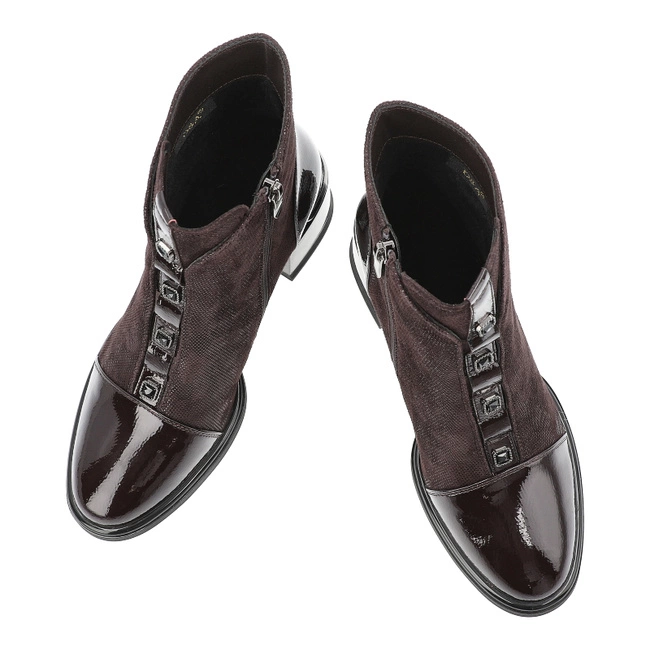 Členkové Topánky S.BARSKI - CR52-699 Wine