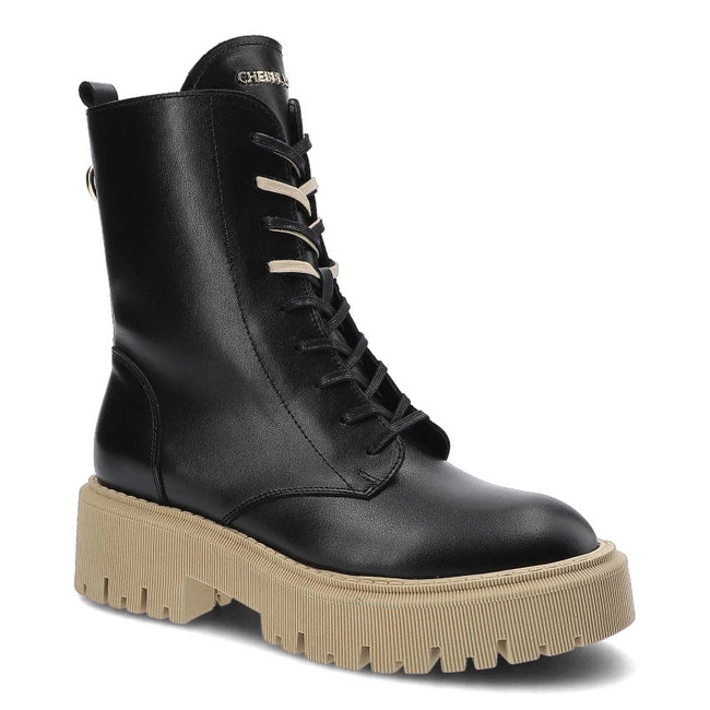 Členkové Topánky Chebello - 2800_-300-000-MIC-S158 Czarny