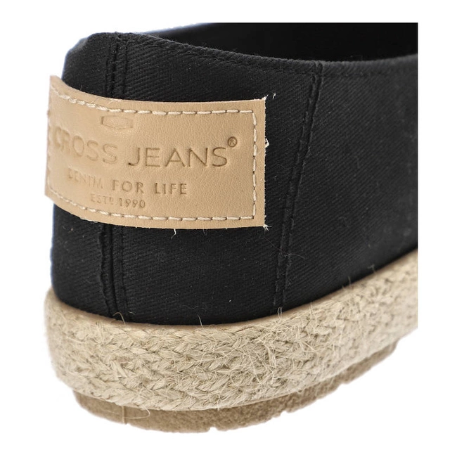 Espadrilky Cross Jeans - JJ2R4003C Czarny
