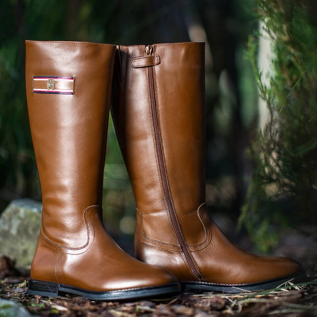 Čižmy Tommy Hilfiger - T4A6-32424-0036520-Boot Tobacco 520